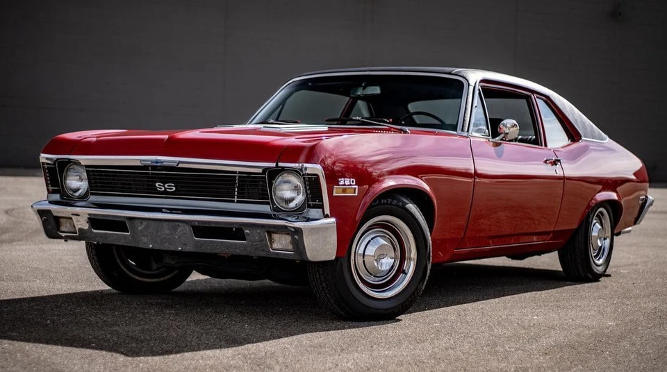 NUEVO emblema de rejilla delantera SS / PARA CHEVY II NOVA 1968-72 / 3080 Foto 4 de 4