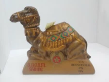 1976 Bicentennial Old Mr. Boston Camel Whiskey Decanter AAONM