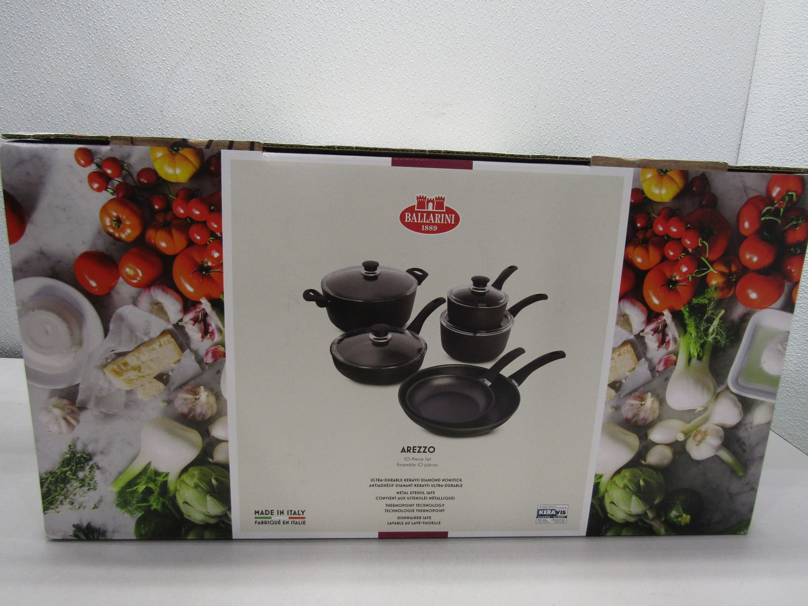 Ballarini Arezzo 10Piece Aluminum Cookware Set eBay