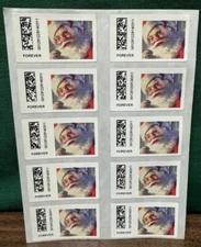 CVP109 Computer Vended Postage 2018 Santa Claus Christmas stamps Pane 10