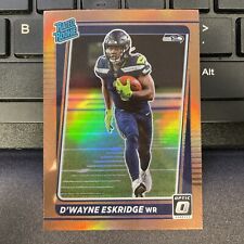 2021 DONRUSS DWAYNE ESKRIDGE BRONZE  RATED ROOKIE #219 SEAHAWKS