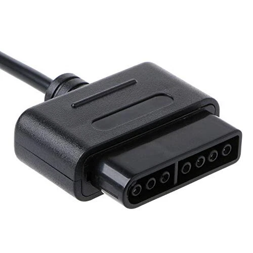 EXTENSION CABLE FOR SUPER NINTENDO SNES SUPER FAMICOM SFC CONTROLLER 1.8M - Image 3 of 4