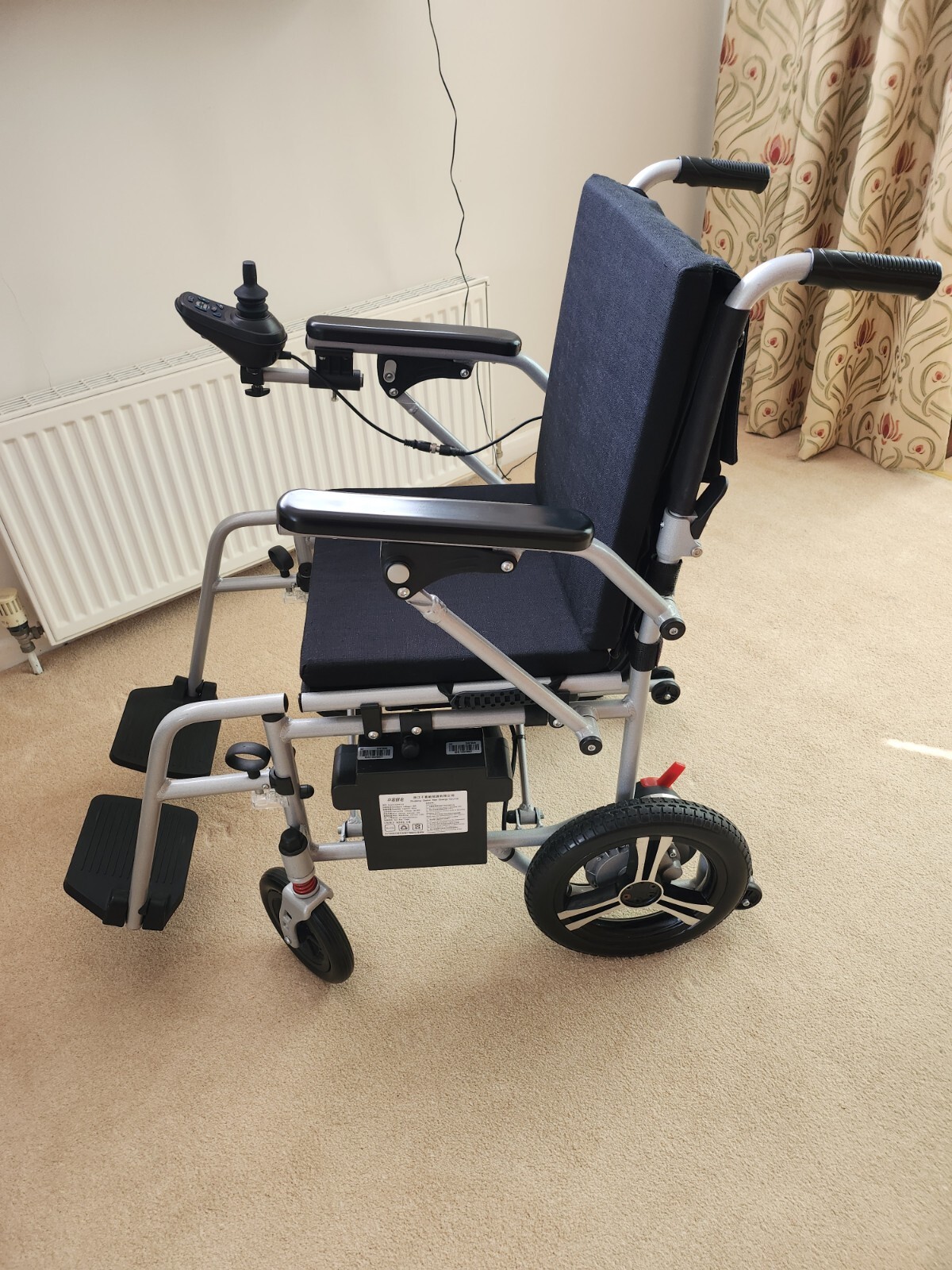 Mobility Plus Featherlite Folding Power Wheelchair Electric Feather