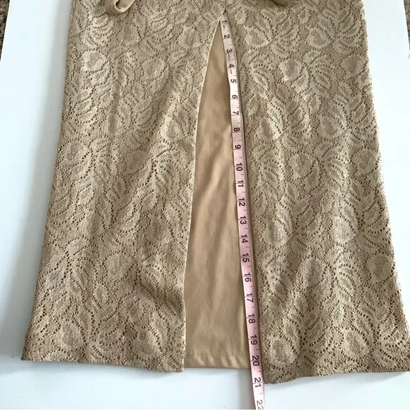 Bari Jay Women's Formal Vintage Gold Sequin Dress Size 7/8 | eBay