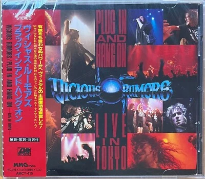 Vicious Rumors – Plug In And Hang On - Live In Tokyo Japan CD AMCY-415 NEU - Bild 1 von 2