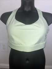Athleta Ultimate Sports Bra D-DD 2X Mint Green Running Workout Support Top