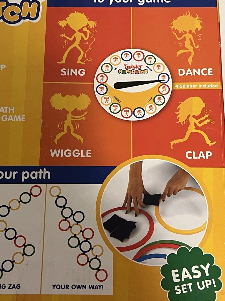 Twister Hopscotch MB Games, Active Indoor Play, 6+ - Image 3 of 4