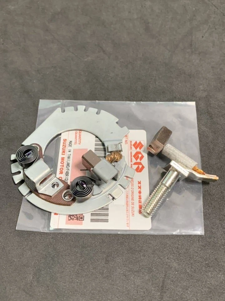Suzuki TU250X Genuine Starter Motor Brush Set - Imagem 2 de 2