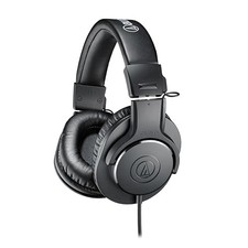 Audio-Technica ATH-M20x Professional Wired Monitor Headphones for Studio