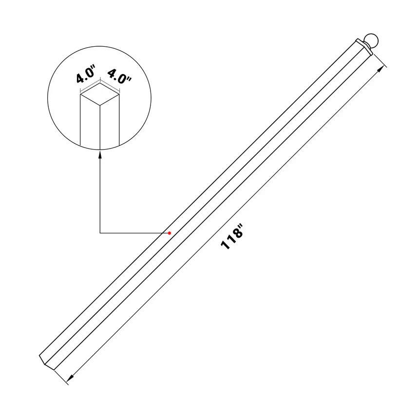 18X8FT Dual Swing Iron Gate with post for Driveway Anti-Rust Outdoor Gate