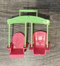 Fisher Price Loving Family House Twin Double Swing Replacement Pink Green 2014