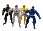 Mighty Morphin Ninja Ranger Lot Of 4 Vintage Bandai Figures 1995