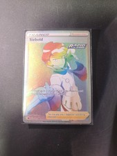 Siebold 221/198 Rainbow Secret Rare Chilling Reign Trainer Pokemon Card - NM on eBay