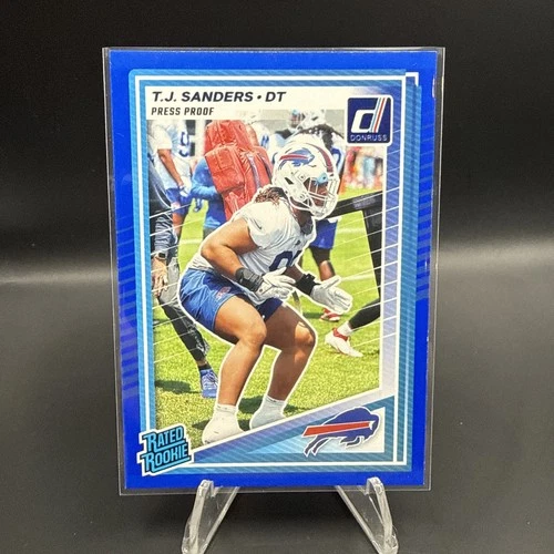 2025 Panini T.J. Sanders Base (Raw)