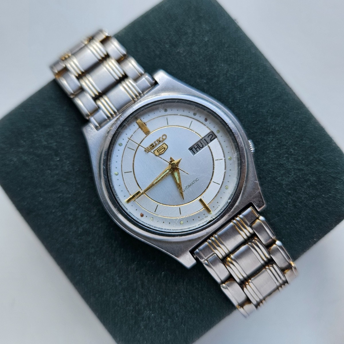 7009-3170 Automatic Seiko ビンテージ メルカリ 稼働品の 【1円