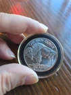 1 Troy Oz. Silver INDIAN/BUFFALO Round Made from .999 Fine Silver In Capsule.