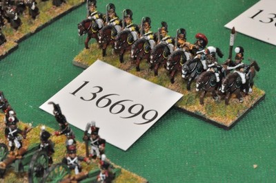 15mm Napoleonisch / Russisch - Dragoner 9 Figuren - Cav (136699)