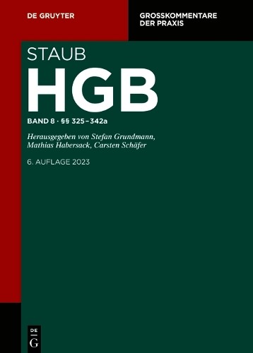 Jens Bülte §§ 325-342a (Hardback) Großkommentare der Praxis