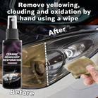 Ceramic Headlight Restoration Spray, Instant Clear Headlight Restoration Spray