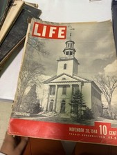 Life Magazine November 20 1944 Issue Gray Paper