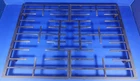 OEM WHIRLPOOL STOVE GRATES SET (2) W10620480; W10523616; W10523615