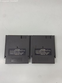 2 Nintendo Entertainment System (NES) games Super Mario Bros. 2,3 untested