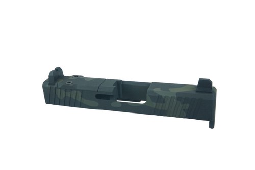 Glock 43 43x MOS RMSC Optic Ready Slide Suppressor Sights Black ...