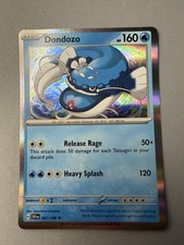 Pokemon TCG * Scarlet & Violet * 61/198 Dondozo HOLO RARE * FRESH PK