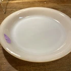 Fire King 9" Pie Plate - Peach Luster Ware Iridescent Glass #21