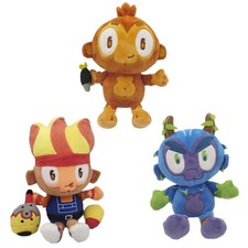 Bloons Td 6 Dart Monkey Plush BTD6 Obyn Greenfoot Plushie Toys for Game Fans