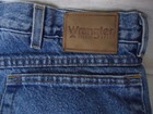 Wrangler Men's 46 X 30 Rugged Wear Jeans Warm Red Flannel Lined Heavy Farm Ranch — photo 10