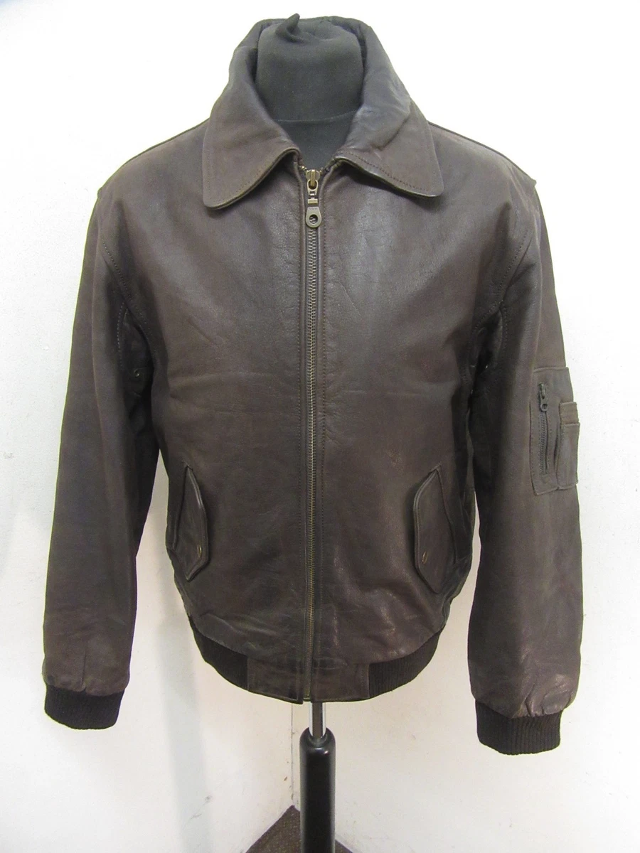 ma1 leather jacket products for sale | eBay UK