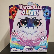 Hatchimals Alive Mystery Hatch Draggle Surprise Interactive Toy  Egg