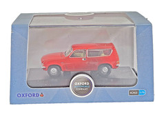 Oxford Diecast 76ALL002 Austin Allegro Estate Flamenco Red 1:76 OO Gauge Boxed.