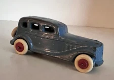 1930's VINTAGE BARCLAY PACKARD SEDAN - 3.25 INCH SLUSH MOLD-VG CAR -HARD TO FIND