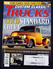 Custom Classic Trucks March 2013 Gold Standard Chevy Collector's Edition