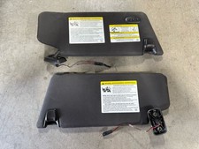 2009-2014 Ford F-150 Platinum Cloth Sun Visors With Homelink Black