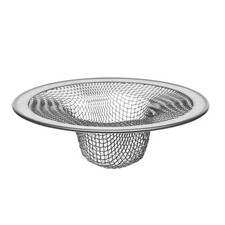 2-3/4 In. Mesh Tub Strainer in Stainless Steel