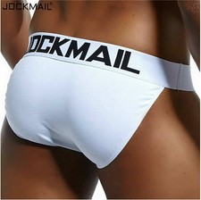 JOCKMAIL Herren Low-Rise Brief Sexy Bulge Pouch Unterwäsche Unterhose Männer