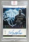 Carmelo Anthony 2024 Panini Noir #6 Emblazoned Ink Auto /75