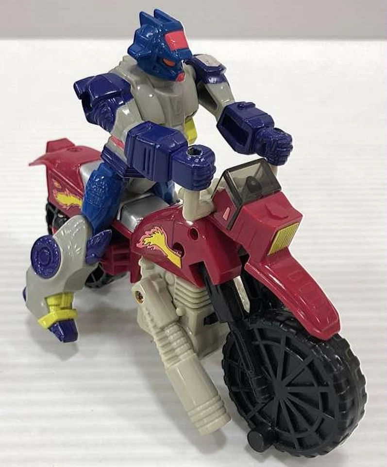 HASBRO Transformers G1 Action Master Axer Decepticon Vintage 1990 Figure - Image 4 of 4