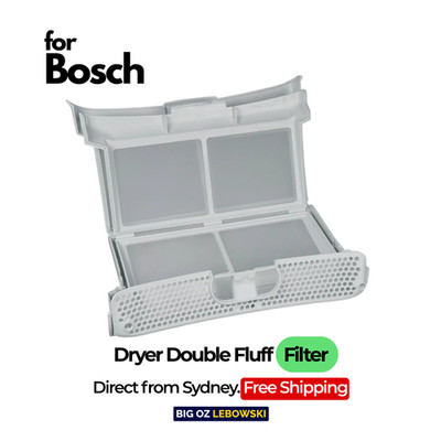 Double Fluff Filter for Bosch 1KDR73018C/04 Washing Machine | Free Shipping