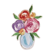 Transpac Oversized Event Celebration Magnet, Perfect for Any Occasion - Bouquet