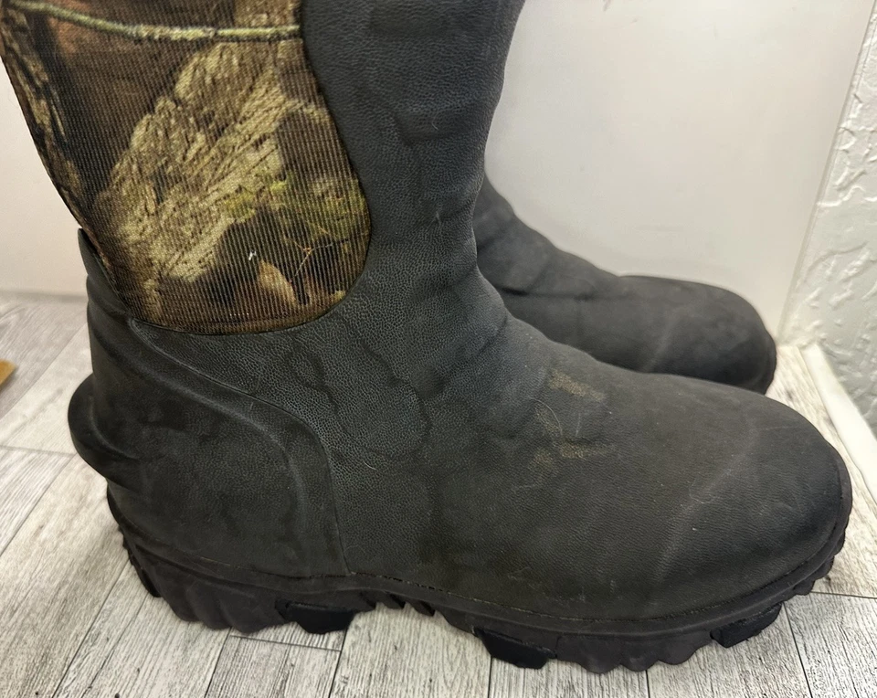 Red Wing Irish Setter Sent Bend Knee High Fit Rubber Hunting Boots Men's Size 8 - Image 3 of 4