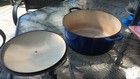 Le Creuset #28 Dutch Oven French 7.25 Qt. Royal Blue Round Enameled Cast Iron — photo 7