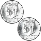 1994 P D Kennedy Half Dollar BU 2 Coin Year Set