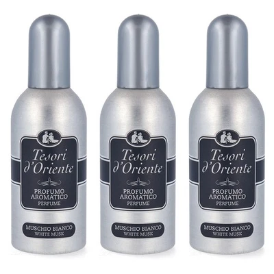 TESORI D'ORIENTE tesori d´Oriente muschio bianco white musk Eau de Toilette parfüm 3x100ml