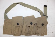 US Military WW1 M-1918 BAR Ammunition Belt Field Gear Equipment Pouch Right T64