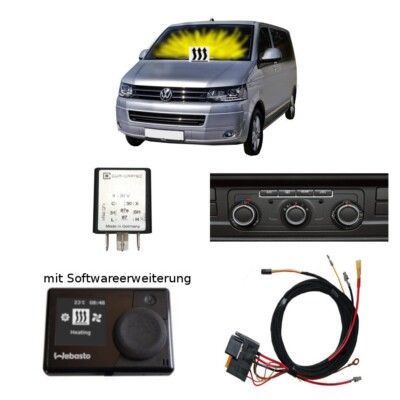 Standheizung Zuheizer Webasto MultiControl Camping für T5 7E ohne Climatronic