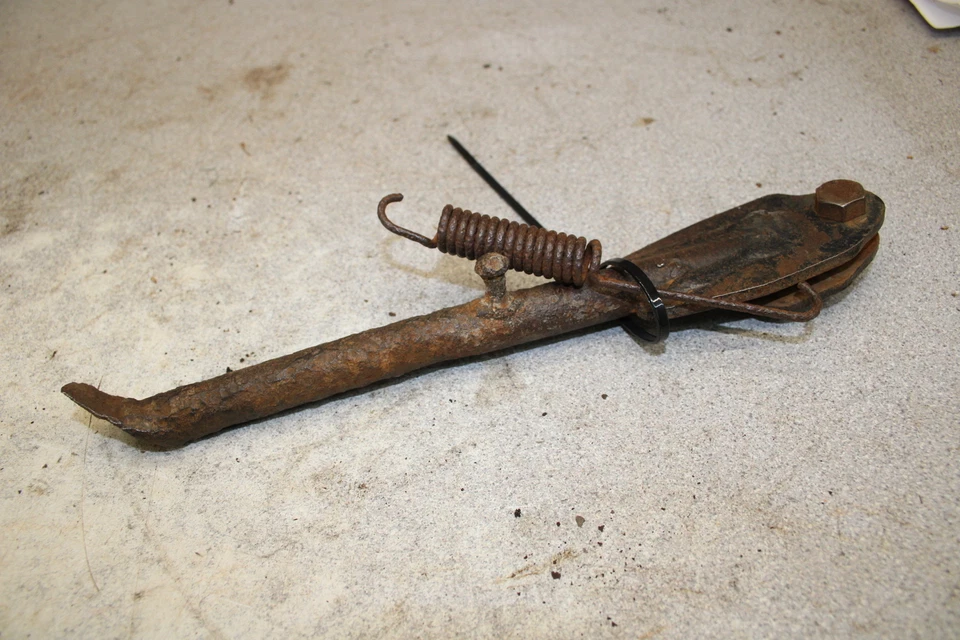 Kawasaki GA3 1970 Street Scrambler pata de cabra soporte lateral G3tr R6-7033.VJ Foto 2 de 4